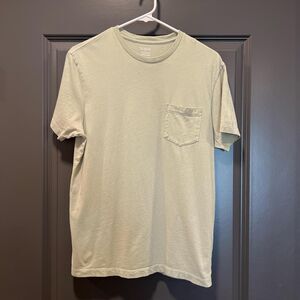 JCrew pocket tee in light green Mens size M